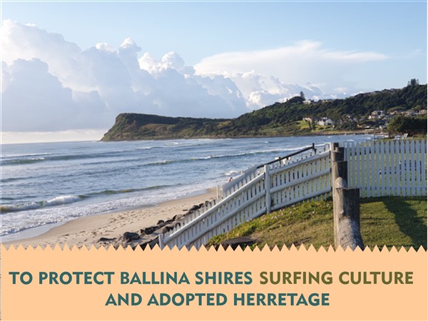 To protect the free surfer culture and Lennox icons