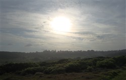 Sunset over Lennox Headland